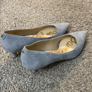 COPY - Sam Edelman dori kitten heel suede